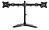 MA225 | Kantek DOUBLE MONITOR ARM WITH DESKTOP BASE AND