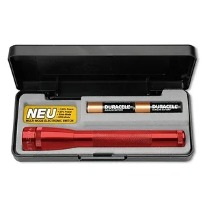 SP22037 | Maglite Mini 2 Cell AA LED Flashlight - Red