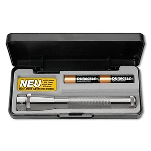 SP22097 | Maglite 2-Cell AA Mini LED Flashlight - Gray