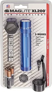 XL200S311C | Maglite XL200 3-Cell AAA LED Flashlight - Blue