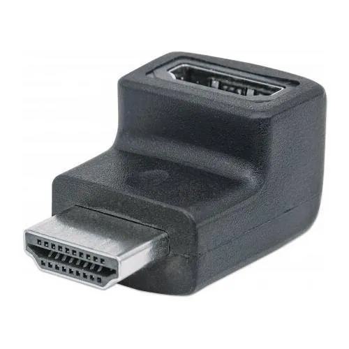 Manhattan 353502 90-degree Hdmi Adapter, A Female To A Male Connector