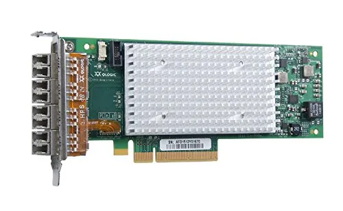 Qlogic QLE2694L-CK 16gb Quad Port Fc Hba, Pcie Gen3 X8, Lc Multi-mode 