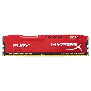 HX421C14FR2/8 | Kingston HyperX Fury Red 8GB DDR4 2133MHz