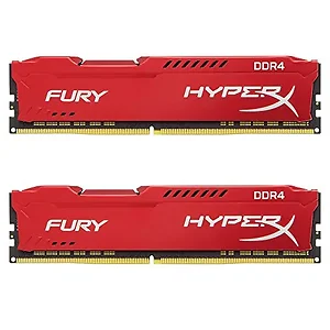HX421C14FR2K2/16 | Kingston HyperX Fury Red 16GB (2 x 8GB)