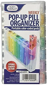 JB6548 | Jobar Weekly Pill Organizer with Pop-Up