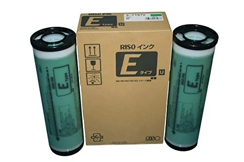 Riso S7197 Ez591 2-sd Yield Green Inks For High-quality Printing