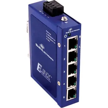 B+b ESW105 5fe Slim-type Unmanaged Industrial Ethernet Switch With Low