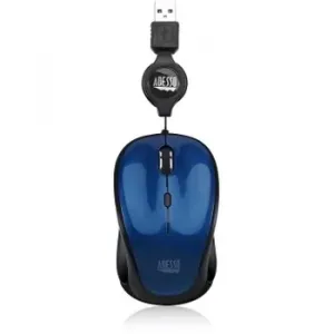 Adesso IMOUSE S8L Mouse Imouse S8l Usb Illuminated Mini Mouse Blue Wit