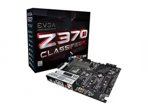 Evga 134-KS-E379-KR Z370 Classified K Atx Motherboard For Intel Lga115