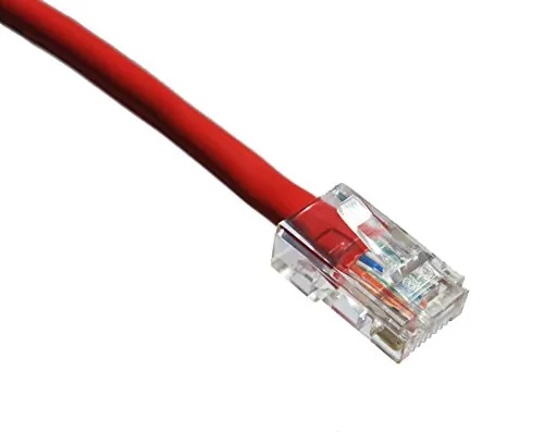 Axiom C5ENB-R20-AX 20ft Cat5e 350mhz Patch Cable Non-booted (red)