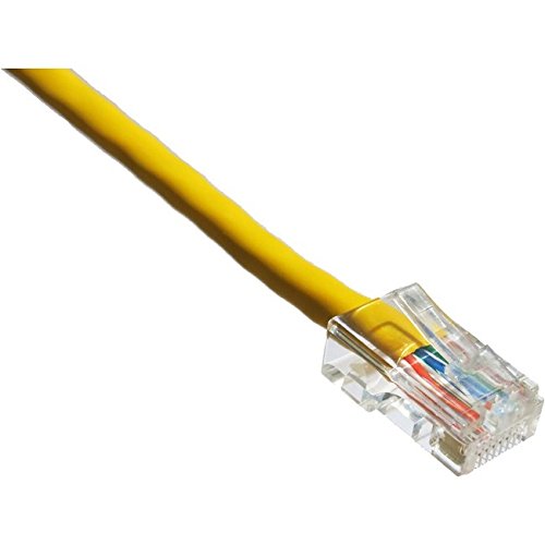 Axiom AXG94206 20ft Cat5e 350mhz Patch Cable Non-booted(yellow)-taa Co