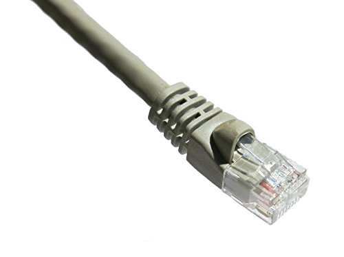 Axiom AXG95795 25ft Cat6a 650mhz Patch Cable Molded Boot (gray) - Taa 