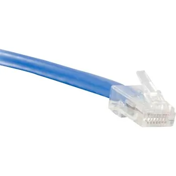 Enet C6AS-BL-NB-7-ENC 7ft Cat6a Blue Snagless