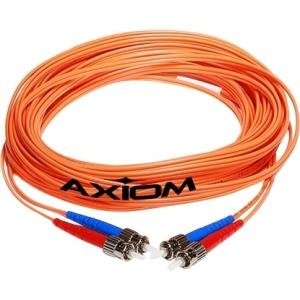 Axiom AXG94557 Lclc Multimode Duplex Om1 62.5125 Fiber Optic Cable 25m