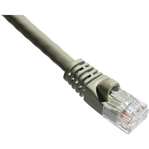 Axiom AXG95797 50ft Cat6a 650mhz Patch Cable Molded Boot (gray) - Taa 