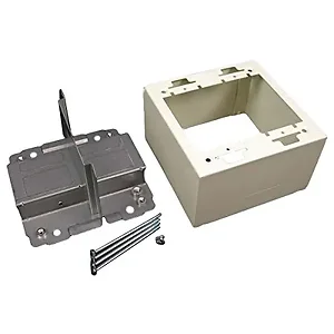 16189 | C2g Wiremold Dual Gang 2400D Divided Device Box
