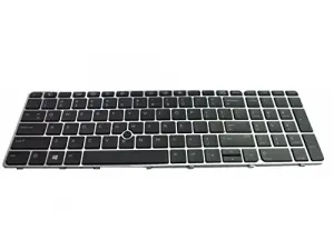 Pc 821157-001 Backlit Keyboard With Pointing Stick - Spill-resistant D