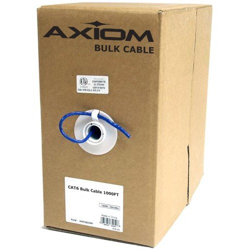 Axiom C5EBCS-P1000-AX Cat5e Bulk Cable 1000ft-purple