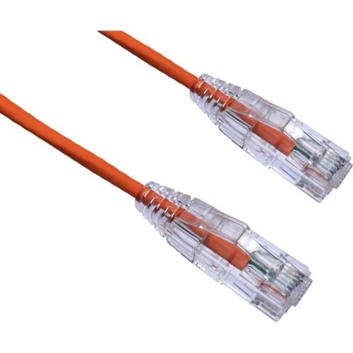 Axiom C6BFSB-O20-AX 20ft Cat6 Ultra-thin Snagless Patch Cable - Orange