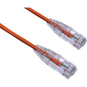 Axiom C6ABFSB-O12-AX 12ft Cat6a Bendnflex Ultra-thin Snagless Patch Ca