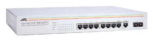 Allied AT-FS709FC-10 At Fs709fc Feth 8pt Rj45 Unmgd Switch With 100fx 