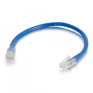 C2g 22703 25ft Cat5e Utp Network Patch Cable - Blue