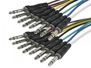 Monoprice 601191 Trs (m) To Trs (m) Snake Cable 8 Chan 1m