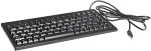 Unitech K595U-B Black, Usb, 89 Keys Mini Keyboard, Including Windows K