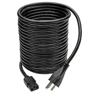 Tripp P006-025 , Computer Power Cord, 10a, 18awg, 125v, Nema 5-15p To 