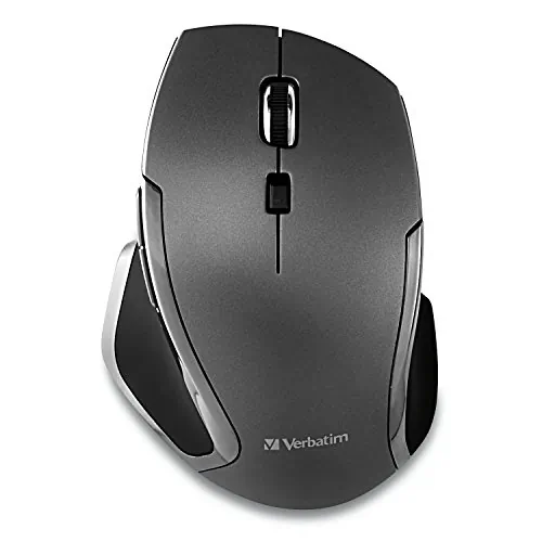 Verbatim 98621 (r)  Wireless Notebook 6-button Deluxe Blue Led Mouse (