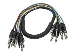 Monoprice 601191 Trs (m) To Trs (m) Snake Cable 8 Chan 1m