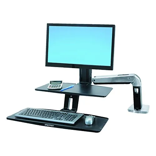 Ergotron 24-391-026 Workfit-a With Suspended Keyboard,single Hd.ideal 