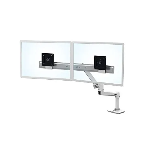 Ergotron 45-489-216 Lx Desk Dual Direct Arm Bright White