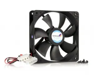 Startech FANBOX12 120x25mm Dual Ball Bearing Computer Case Fan W Lp4 C