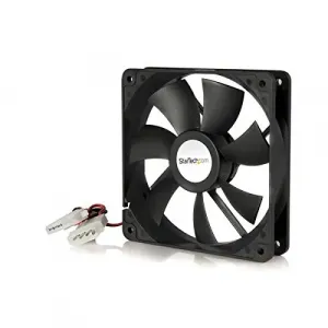 Startech FANBOX12 120x25mm Dual Ball Bearing Computer Case Fan W Lp4 C