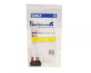 Startech SATA6POW 6in Sata Data  Molex Power Combo Cable