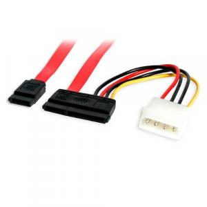 Startech SATA6POW 6in Sata Data  Molex Power Combo Cable