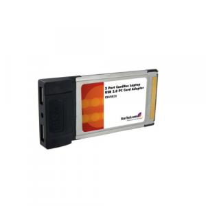 Startech CBUSB22 2 Port Pcmcia Nb Usb 20 Pc Card Adapter