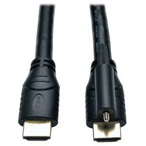 Tripp P569-006-LOCK 6ft High Speed Hdmi Cable With Ethernet And Lockin