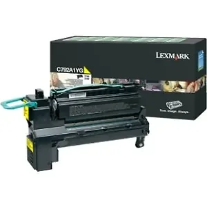 Lexmark X792X4YG Toner Cartridge - Yellow - Laser - 20000