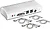 TK-204UK | Trendnet 2-Port KVM Switch Kit with 2x KVM