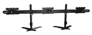 Amer AMR3S32 Triple Monitor Ultra Slim Stand Based Desk Mount. Support