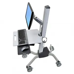 Ergotron 24-256 Neo-flex Lcd Cart.height-adjustable Sit-stand Mobile C