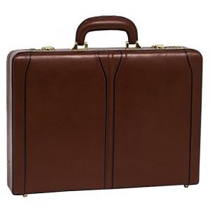 Mcklein 80454 Usa Lawson Brown     Leather Attache Case