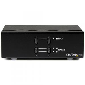 Startech D57397 .com 2 Port Dual Input Vga Matrix Splitter - Video Swi