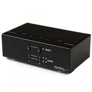 Startech D57397 .com 2 Port Dual Input Vga Matrix Splitter - Video Swi