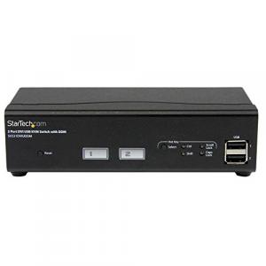 Startech SV231DVIUDDM Network  2port Usb Dvi Kvm Switch With Ddm Fast 