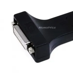 Monoprice 4827 Dp Male To Dvi-d (f) Adpt (single-link)