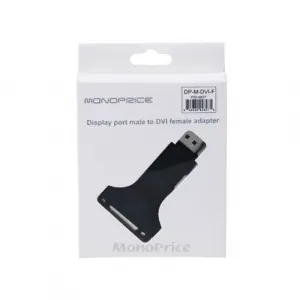 Monoprice 4827 Dp Male To Dvi-d (f) Adpt (single-link)