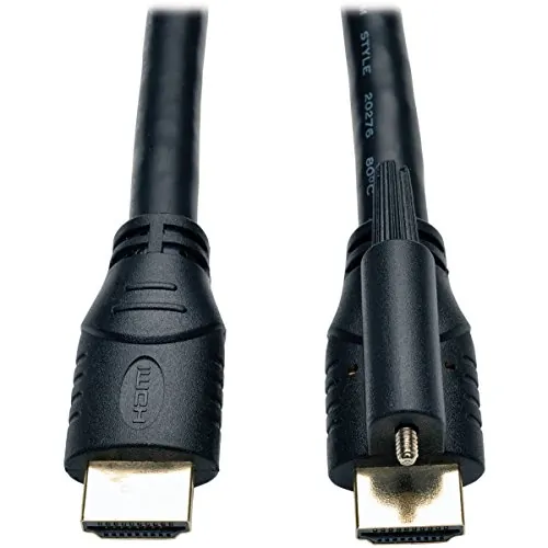 Tripp P569-010-LOCK 10ft Hdmi Cable With Locking Connector - 4k Uhd